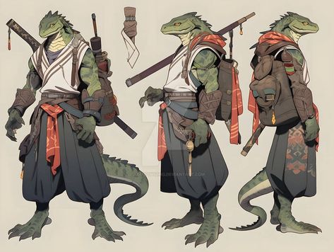 Anthro Lizard Character Design, Reptilian People Art, Lizard Person Character Design, Alligator Fursona, Lizard Folk Dnd, Mario Dnd, Lizard Man Character Design, Lizardfolk Wizard, Reptile Oc