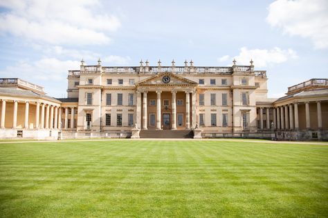 Classic Landscaping, Buckinghamshire England, Artistic Architecture, Stowe House, Robert Adam, Ideas For House, English Houses, Georgian Mansion, International Architecture