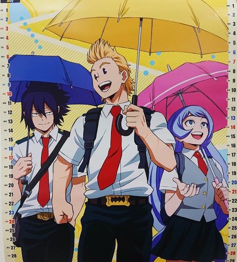 Nejire X Tamaki, Tamaki Mirio, Nejire Hado, Mirio Togata, Tamaki Amajiki, The Big Three, In Gif, Big Three, Anime Poster