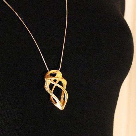 Parametric Jewelry, 3d Printed Necklace, 3d Jewelry, 3d Printed Jewelry, Silver Jewelry Design, Silver Jewelry Necklace, Printed Jewelry, 3d Metal, Classy Jewelry