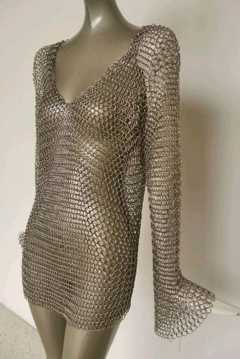 Halloween Concept Costumes, Joan Of Arc Costume, Chainmail Clothing, Looks Party, Design Textile, Mode Inspo, Looks Style, Fashion Killa, Fashion Inspo Outfits