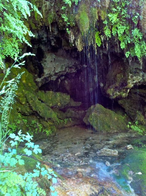 waterfall grotto at Tonto Natural Bridge, AZ Grotto Pool, Natural Bridge, Natural Pool, Warrior Cats, Make Design, Mother Earth, Cool Pictures, Bridge, Pool