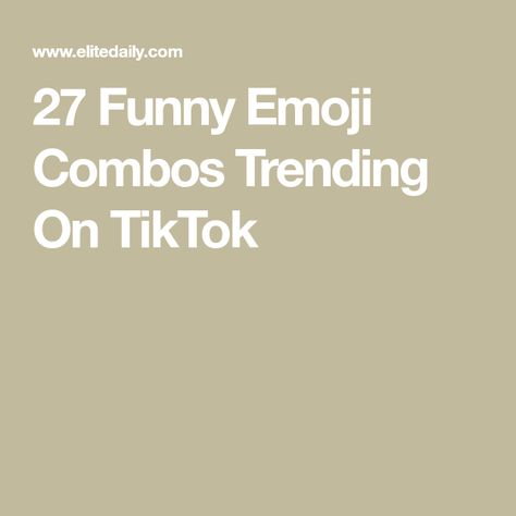 27 Funny Emoji Combos Trending On TikTok Best Emoji Combos, Funny Emoji Combos, Funny Emoji Combinations, Bald Person, Best Emoji, Emoji Combos, Cool Emoji, Emoji Combinations, Elite Daily