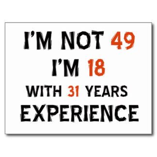 Funny 49th Birthday Quotes by @quotesgram Happy 49th Birthday, 49 Birthday, 39th Birthday, Birthday Quotes For Him, Birthday Designs, 32 Birthday, 41st Birthday, 55th Birthday, Birthday Captions