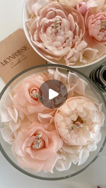 MONROSE CANDLE CO ™️/ Luxury Flower Candle on Instagram: "our large size peony candle bowl inside 🥰

🥰

#homedecor #candles #reels #handpouredcandles #candlesofinstagram #scentedcandles #satistying #trending #interiordesign #homestyling #viral #smallbusiness #handpoured #foryou #explorepage #aesthetic #canada #bougie #crystal #candlesandcandles #bouquetcandle #DreamyScents #ElegantDecor #bouquetcandle #candlebowl #melbournecandles #melbournetrends #flowercandles #floristmelbourne #melbourneflorist #melbourneflowers" Aesthetic Canada, Candle Bowl, Peony Candle, Sand Candles, Bowl Candle, Luxury Flowers, Flower Candle, Elegant Decor, Hand Poured