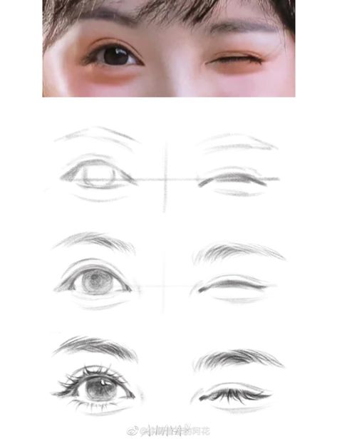 Portrait Tutorial, 얼굴 드로잉, Eye Drawing Tutorials, Semi Realistic, Body Sketches, Splash Art, Art Tools Drawing, Sketches Tutorial, Digital Painting Tutorials