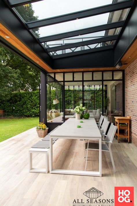 Where do you plan on sitting? In most cases  the pit should be at ground level. Garden Room Extensions, Room Extensions, Flagstone Patio, Casa Country, House Extension Design, Have Inspiration, Glass Roof, Pergola Patio, House Extensions