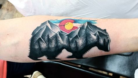 Colorado Tattoo Ideas For Women, Colorado Tattoos, Tattoo License, Tattoos Dainty, Tattoos Cross, Colorado Tattoo, Tattoos Dragon, Gemini Tattoo Designs, Tattoos Butterfly