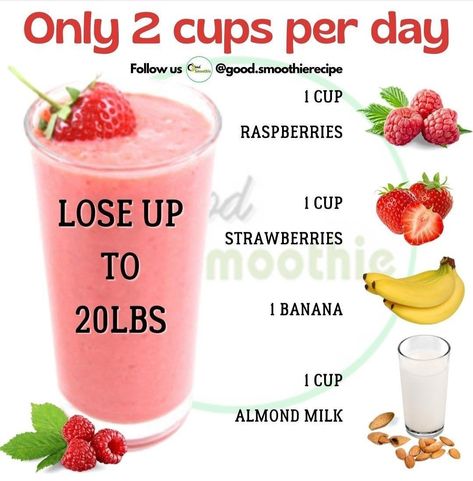 Easy Healthy Smoothie Recipes, Fruit Smoothie Recipes Healthy, Drinks Smoothies, Easy Healthy Smoothies, Smoothie Recipes Healthy Breakfast, Smoothie Drink Recipes, Healthy Drinks Smoothies, Smoothie Diet Plans, Diet Drinks