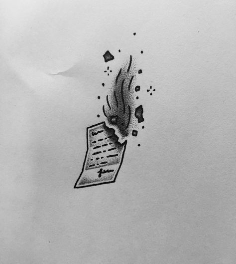 Burn Letter, Burn Tattoo, Capital L, Read Letters, Leg Tattoos Women, Sketchbook Drawings, Hamilton Musical, Small Tattoos For Guys, Tattoo Design Drawings