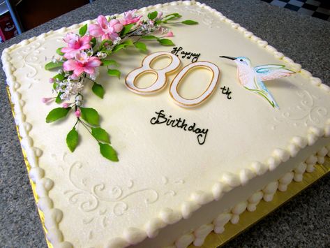 80th Cake For Grandma, 85th Birthday Cakes For Women, Cake Designs For 80th Birthday Women, 85 Birthday Cake Women, 85 Birthday Cake, 80th Birthday Sheet Cakes For Women, 80 Birthday Cake Woman Design, 80th Birthday Cakes For Women, 70 Birthday Cake Female