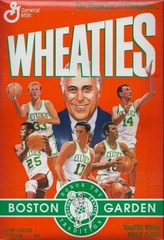 Boston Celtics (1995) Celtics Poster, Harley Quinn Wallpaper, Boston Celtics Players, Boston Celtics Team, Wheaties Cereal, Bob Cousy, Boston Garden, Boston Celtics Basketball, Celtic Legends