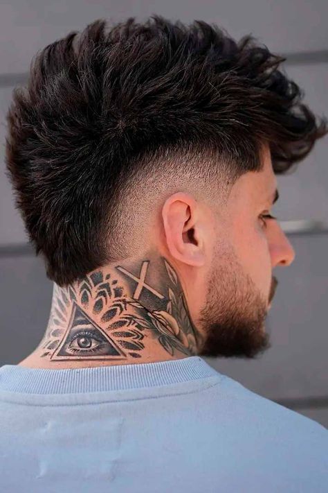 Long Burst Fade, Drop Fade Mullet, 2023 Mens Haircuts, Haircut Men 2023, Neckline Haircut, Burst Fade Haircut, Types Of Fade Haircut, Top Haircuts For Men, Man Haircut