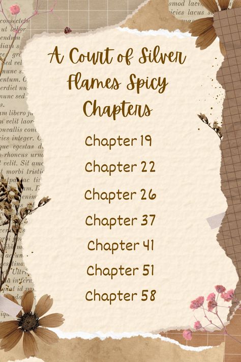 A Court of Silver Flames Spicy Chapters List
Chapter 19
Chapter 22
Chapter 26
Chapter 37
Chapter 41
Chapter 51
Chapter 58 A Court Of Silver Flames Spicy Chapters, A Court Of Thorns And Roses Spicy Scenes, Throne Of Glass Spicy Chapters, Court Of Thorns And Roses Spicy Chapters, A Court Of Mist And Fury Spicy Chapters, A Court Of Silver Flames Spicy Scenes, Acotar Spicy Chapters, Iron Flame Spicy Chapters, Acosf Spicy Chapters