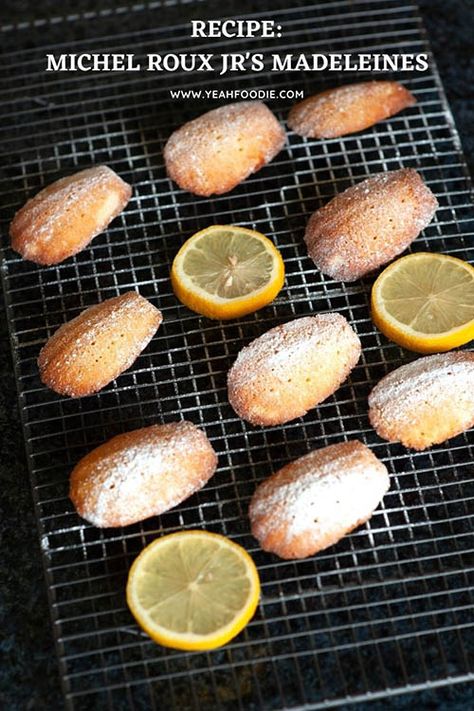 Michel Roux Jr’s Madeleine Recipe Michel Roux Jr Recipes, Roux Recipes, Roux Recipe, French Pastries Recipes, Pastries Recipes, Madeleine Recipe, Fab Cakes, Steam Oven, French Desserts