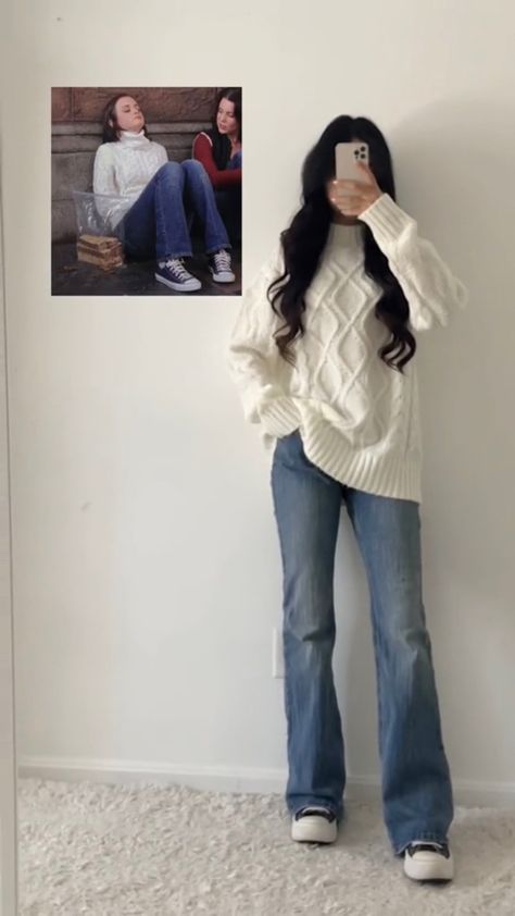 tiktok: fitsandbits Mode Ulzzang, App State, Mode Zara, Downtown Outfits, Skandinavian Fashion, Outfit Jeans, Fall Fits, Looks Chic, 가을 패션