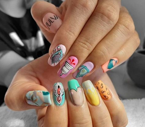 Celebrate Women’s History Month With These Feminist Nails Feminist Nail Designs, Women’s History Month Nails, Feminism Nails, Feminist Nail Art, Tyler The Creator Inspired Nails, Feminist Nails, Celebrate Women, Womens Month, Latest Nail Trends