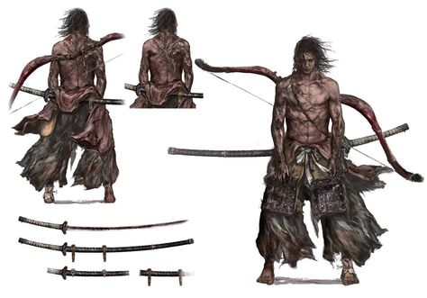 Genichiro Ashina, Sekiro Shadows Die Twice, Bloodborne Art, Samurai Wallpaper, Samurai Artwork, Dark Souls Art, 다크 판타지, Samurai Art, Soul Art