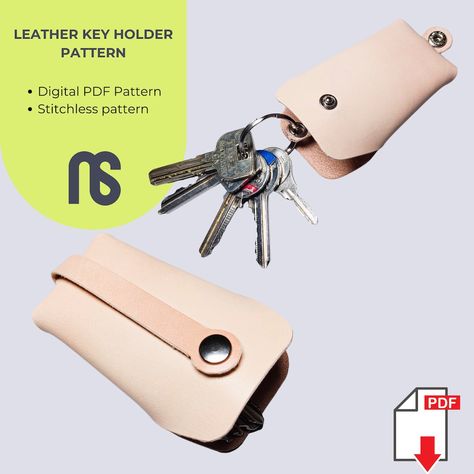 This Patterns & Blueprints item is sold by NeonstonePatterns. Ships from United States. Listed on 03 Feb, 2024 No Sew Leather, Leather Keychain Pattern, Leather Keychain Diy, Keychain Pattern, Leather Craft Patterns, Leather Key Holder, Hole Puncher, Downloadable Templates, Key Organizer