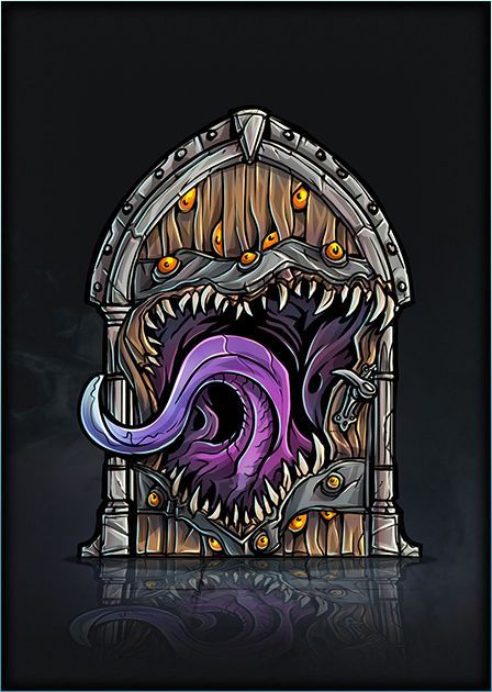 Dnd Crafting, Monster Door, Beast Creature, Darkest Dungeon, Forgotten Realms, Cool Monsters, Dnd Monsters, Dnd Art, Dungeons And Dragons Homebrew