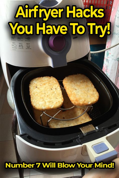 These Air Fryer tips and tricks will change your life! Carrots Oven, Air Fryer Hacks, Air Fryer Recipes Low Carb, New Air Fryer Recipes, Air Fryer Recipes Snacks, Mini Frittata, Airplane Seats, Air Fryer Cooking Times, Cooks Air Fryer