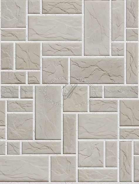 Wall cladding stone texture seamless 19006 Rustic Wall Design Texture, Textured Elevations, Exterior Wall Tiles Texture, Wall Texture Design Exterior, Exterior Wall Texture Patterns, Wood Tiles Texture, Tilable Textures, Stone Wall Cladding Texture, Stone Library