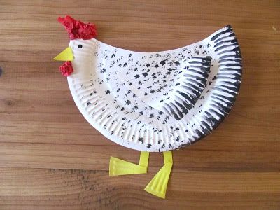 Jumble Tree: Paper plate hen Paper Plate Hen, Paper Plate Chicken, Påskeaktiviteter For Barn, Mantle Decorating, Farm Animal Crafts, Paper Plate Crafts For Kids, Farm Preschool, Chicken Plating, Chicken Crafts