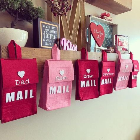 SALE Personalized Mailboxes! Perfect for teachers and kids!!! Personalized Mailbox, Valentine Mailbox, Fun Mail, Valentine Cookies, Valentines Party, Valentine's Day Diy, Valentine Day Crafts, Valentines Day Decorations, Valentines For Kids