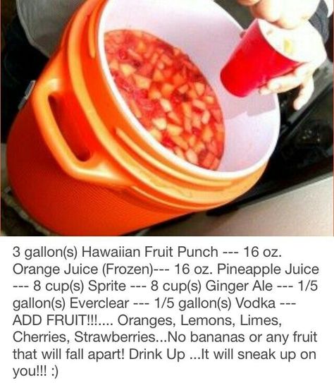 Jungle Juice Recipe, Cocktails Vodka, Recipes Around The World, Jungle Juice, Liquor Drinks, Rum Punch, Boozy Drinks, Juice Recipe, Punch Recipes