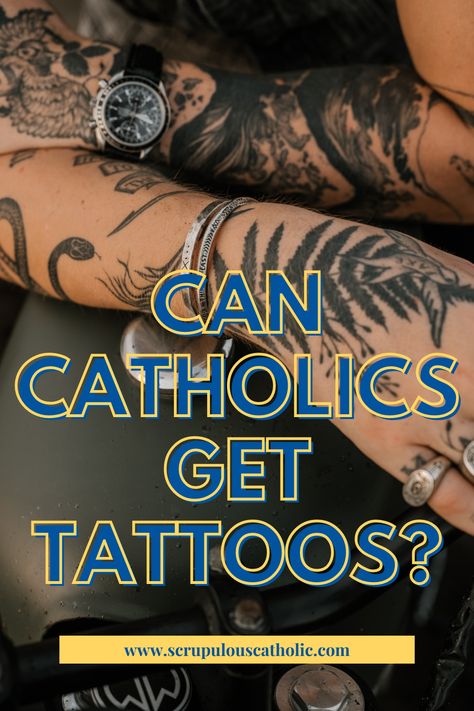 Can Catholics get tattoos? Italian Cross Tattoos, Small Catholic Tattoos For Women, Miraculous Medal Tattoo, Mary Tattoos Catholic, Catholic Cross Tattoo, Roman Catholic Tattoos, Catholic Tattoos For Men, Catholic Tattoos For Women, Small Catholic Tattoos