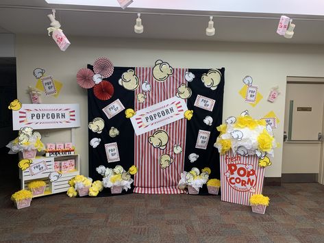 Popcorn Fundraiser, Popcorn Theme, Popcorn Stand, Movie Popcorn, Movie Birthday Party, Movie Birthday, Big Big, Popcorn, Photo Booth