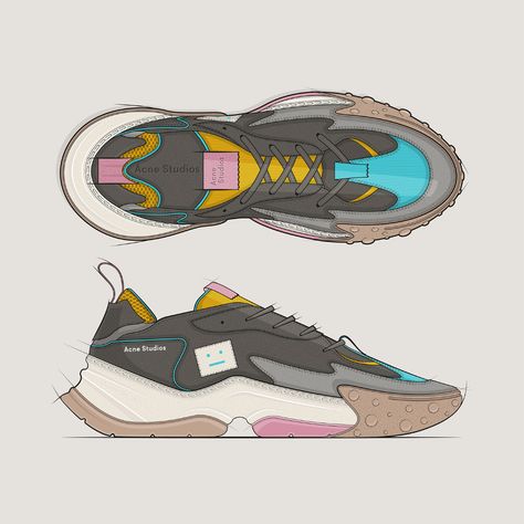 Concept Sneakers, Sneakers Sketch, Sneakers Drawing, Apparel Design Inspiration, Futuristic Shoes, Cmf Design, Shoe Sketches, Custom Shoes Diy, Racing Shoes