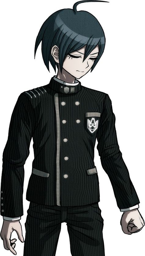 Shuichi Saihara Sprites, Shuichi Saihara, Danganronpa 3, Danganronpa V3, Danganronpa Characters, Emo Boys, Just Dance, Danganronpa, Anime Icons