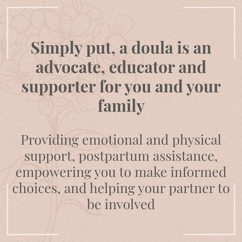 What is a doula, and why do you need one? While it’s possible to manage your own birth experience—like I did—my journey taught me how challenging it can be. I achieved my unmedicated birth but faced constant stress and pressure from my provider, including unsolicited medical interventions.🙅‍♀️ Having a doula would have eased my worries and provided support during labor, allowing my husband and me to fully embrace the experience. My mission is to help women create positive pregnancy and bir... Doula Quotes, Unmedicated Birth, Doula Business, Postpartum, Do You Need, Labor, My Husband, Medical, Education