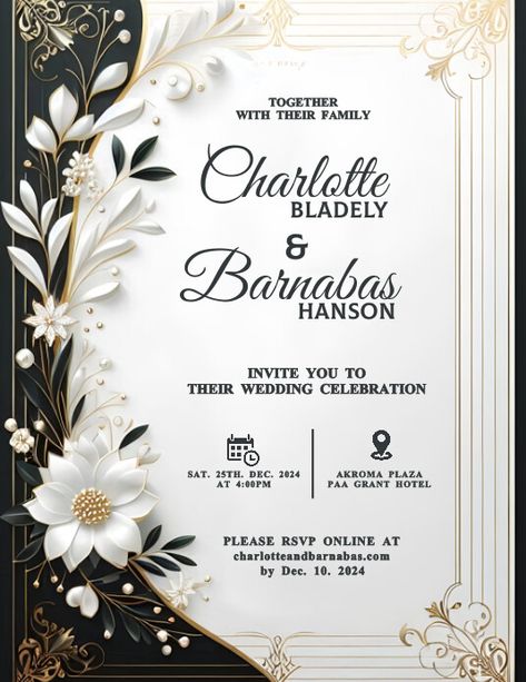 White Maximalist Wedding  Flyer (us Letter) Save The Date Wedding Card, Maximalist Wedding, Navratri Greetings, Wedding Flyer, Wedding Graphic Design, Wedding Flyers, Card Wedding Invitation, Wedding Invitation Background, Flyer Design Layout