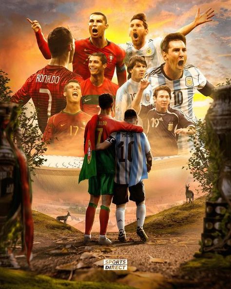 Legends Of Football, Ronaldo Wallpapers Goat, Football Messi, Messi Vs Ronaldo, One Last Dance, Messi Vs, Legends Football, Wonder Land, Ronaldo Messi