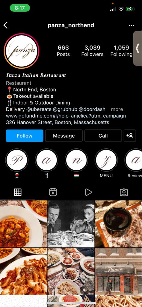 Italian Restaurant Instagram Feed, Restaurant Instagram Feed, Hanover Street, Vintage Restaurant, Ciao Bella, Ig Feed, Instagram Business, Instagram Ideas, Italian Restaurant