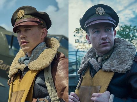 'Masters of the Air' cast, character guide: Austin Butler, Barry Keoghan Masters Of The Air, Anthony Boyle, Air Cast, Sadie Frost, Boys In The Boat, Character Guide, Sky Cinema, Callum Turner, Science Fiction Series