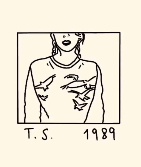 Taylor Swift Line Tattoo, Taylor Swift Tattoo Drawing, Taylor Swift Simple Tattoo, Midnights Tattoos Taylor Swift, Simple Taylor Swift Tattoos, Taylor Swift Line Drawing, Taylor Swift Stencil, Taylor Swift Outline, Taylor Swift Line Art