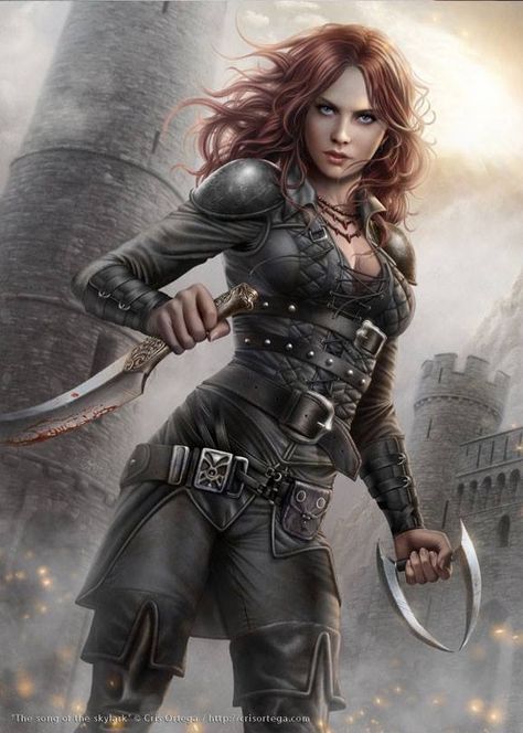 Truk Ford, Altered Cards, Pathfinder Character, Female Character Concept, Warrior Girl, Fantasy Warrior, Fantasy Rpg, Daryl Dixon, Beautiful Fantasy Art