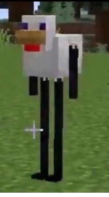 Funny Minecraft Pictures, Minecraft Pictures Image, Cursed Minecraft Images, Minecraft Memes Funny, Minecraft Random, Cursed Minecraft, Minecraft Animals, Memes Minecraft, Minecraft Meme