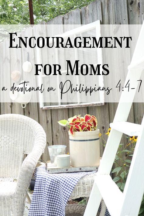 Sometimes looking at a passage of scripture from a certain angle of focus can be helpful. In this devotional I’ve titled, “A Mother Looks at Philippians 4:4-7”, I look at this passage of scripture from the perspective of a mom. Moms need help and encouragement every single day, and God’s Word has the answers and hope that we desperately need! #devoional #devo #bible #godsword #scripture #philippians #study #biblestudy #hope #joy #peace #answers #mom #mother #motherhood #children #ashleyqurollo Motherhood Bible Study, Devotions For Moms, Devotional For Moms, Mom Devotional Bible Studies, Mothers Day Devotions For Church, Mothers Day Devotionals, Mother’s Day Devotional, Motherhood Poems, Mom Devotional