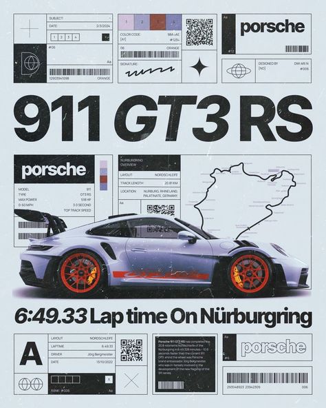 Poster Company, Limited Color Palette, Modern Logos, Gt3 Rs, Bold Typography, Auto Racing, Where To Shop, Shopping Tips, Simple Shapes