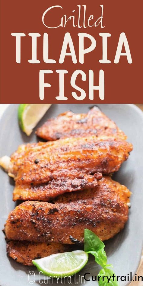 Tilapia Seasoning, Grilled Tilapia Recipes, How To Cook Tilapia, Tilapia Recipes Healthy, Tilapia Recipes Easy, Tilapia Fish Recipes, Grilled Tilapia, Tilapia Recipe, Grilled Fish Recipes