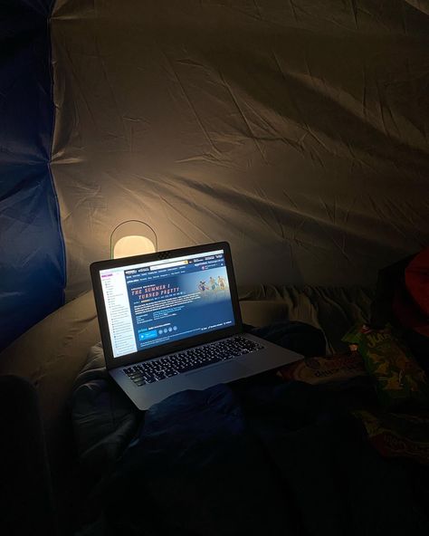 Camping At Night Aesthetic, Tent Movie Night, Friends Aestethic, Tent Camping Aesthetic, Camping Movies, Granola Vibes, Nandi Hills, Iphone Screen Repair, Scammer Pictures