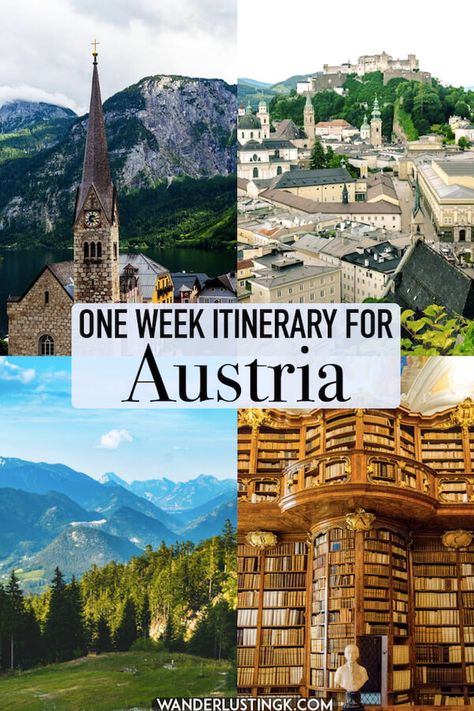 Planning your trip to Austria? Read your perfect itinerary for Austria that covers Vienna, Salzburg, and Hallstatt! Includes an itinerary for Austria in a week. #austria #vienna #travel #salzburg #austria #austriatips #austriatravel #travel #wanderlust #solotravel #femaletravel #traveltips #paradise Austria Travel Guide, Vienna Travel, Austria Vienna, Visit Austria, Austria Travel, Perfect Itinerary, Europe Vacation, Europe Travel Guide, Europe Travel Destinations