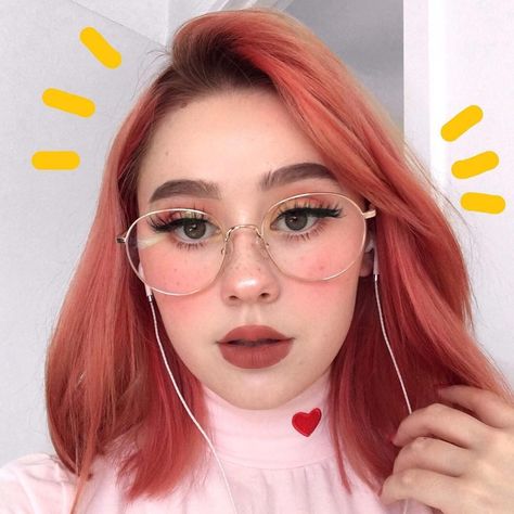 Cutie pie @kidjess in our Coral Pink #lunartides #pinkhair #coralhair Silver Purple Hair, Brown Ombre Hair Color, Coral Hair, Egirl Makeup, Purple Ombre Hair, Aesthetic Hairstyles, Brown Ombre Hair, Peach Hair, Ombre Hair Color