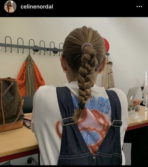 Plaited Ponytail, Editorial Hair, Hair Arrange, Braided Hairstyles Easy, Cut My Hair, Salamanca, Hair Inspo Color, Dream Hair, Hair Dos