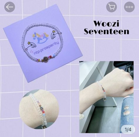 Jisung Bracelet, Kpop Idol Jewelry, Kpop Beads Accessories, Svt Bracelets, Jewelry Kpop, Pop Beads, Diy Braided Bracelet, Woozi Seventeen, Small Bead Bracelet