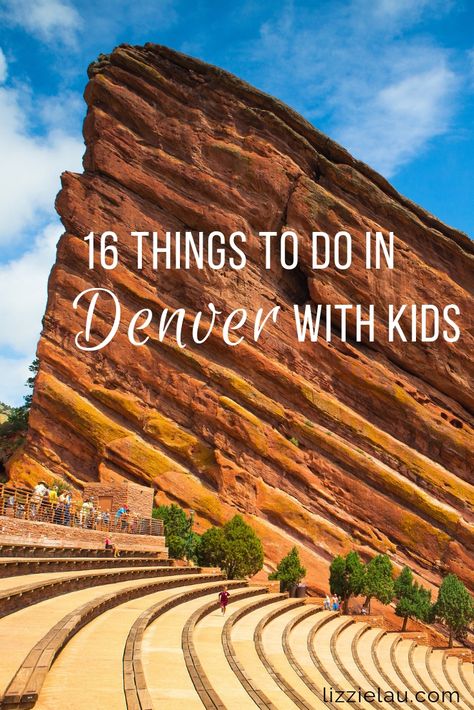 16 Fun Things To Do In Denver With Kids Denver With Kids, Denver Colorado Vacation, Things To Do In Denver, Visit Denver, Denver Travel, Road Trip To Colorado, Colorado Summer, Mile High City, Visit Usa